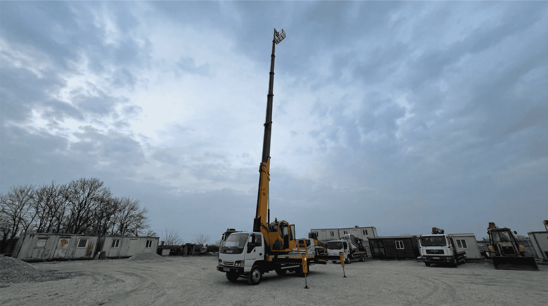 Bursa sepetli vinç kiralama